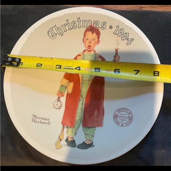 Edna Knowles Norman Rockwell limited edition plate - Picture 3 of 7